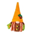 thumbnail image 2 of FeiFu Fall Gnome Plush Doll Pumpkin Maple Leaf Accent Faceless Figurine Autumn Harvest Tabletop Decor Thanksgiving Seasonal Ornament Gnomo Otono, 2 of 6