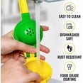 thumbnail image 4 of 2-in-1 Metal Citrus Juicer for Lemon and Lime - Hand Citrus Juicer for Lemon - Manual Citrus Juicer for Citrus - Lemon Juicer - Manual Citrus Juicer f, 4 of 5
