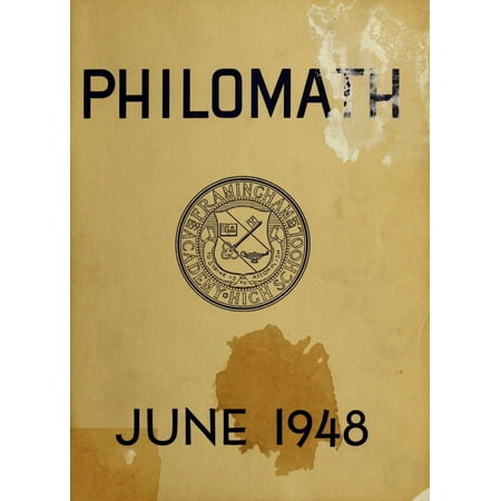 (Custom Reprint) Yearbook: 1948 Framingham North High School - Archon Yearbook (Framingham, MA)