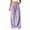 Purple, variant on Penver Women's Plush Fuzzy Pants Warm Comfy Trendy Button Elastic Waist Lounge Trousers Wide Leg Fluffy Pants Fall Winter Clothes(White,X-Large)