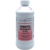 McKesson Brand GeriCare Sorbitol Liquid Laxative Solution 70% W/W 16 oz Bottle - 1/EA 8 Pack