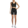 thumbnail image 4 of Avia Women’s Recycled Blend Seamless Bike Short, 4 of 5