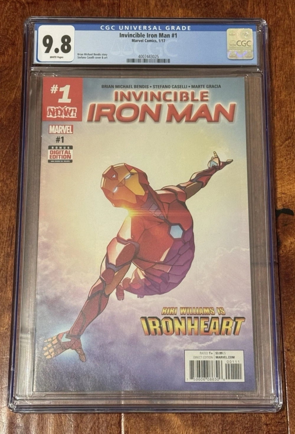 Invincible Iron Man #1 - CGC 9.8 Comic Book