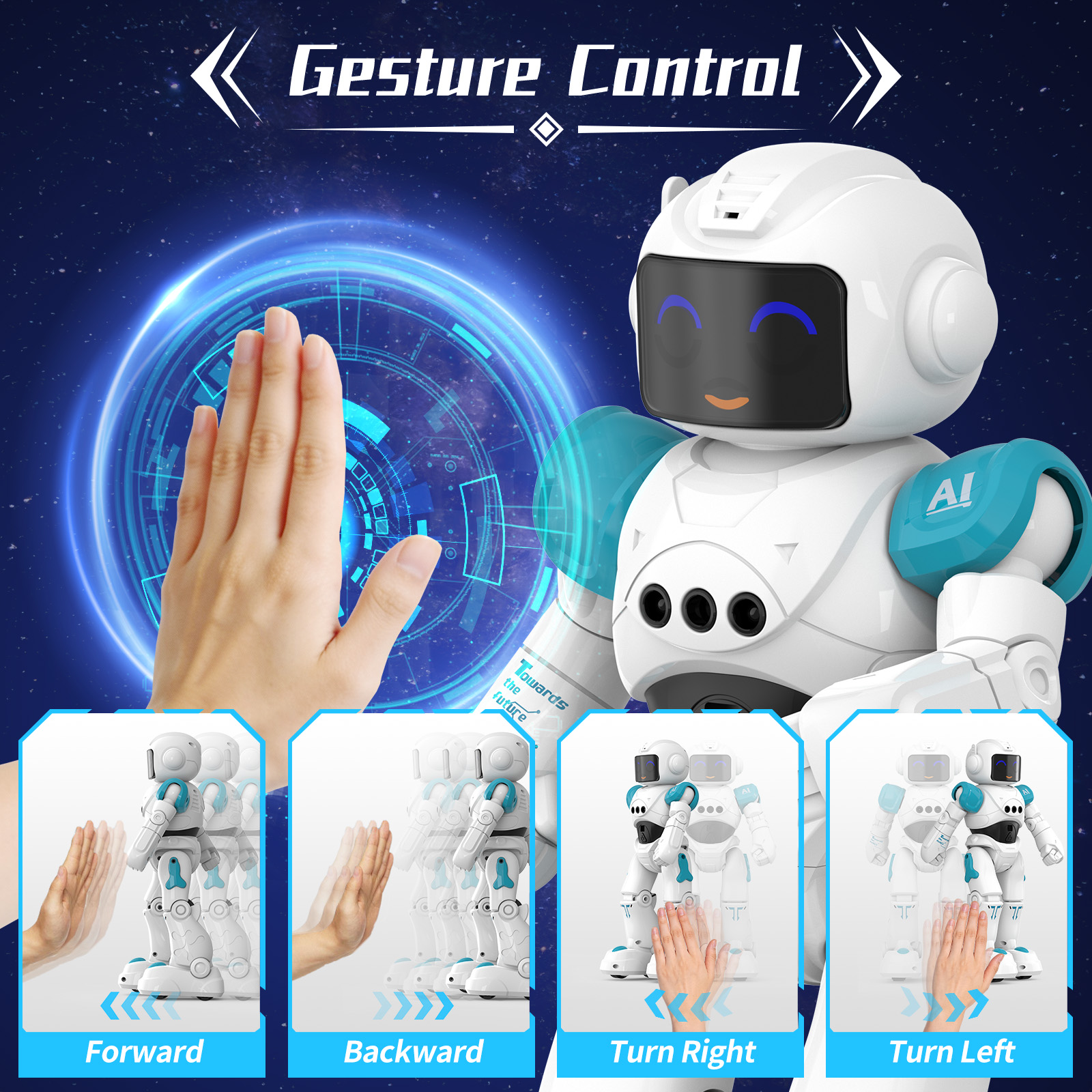 Ficcug Smart Programmable Interactive Robot Toy photo 6