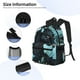 thumbnail image 3 of Easygdp Black Panther Floral Illustration Mochila Casual para Portátil, Mochila para Escuela, Viajes, Negocios, 3 of 6