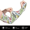thumbnail image 3 of Lsque America Landmarks1 Cooling Arm Sleeves for Men & Women -Compression Sleeves to Cover Arms for Working,Sun Sleeves for UV Protection,Breathable, Moisture-Wicking, 3 of 8