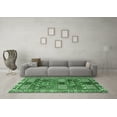thumbnail image 3 of Ahgly Company Indoor Rectangle Persian Emerald Green Traditional Area Rugs, 2' x 3', 3 of 4