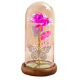 thumbnail image 3 of Rosa Flor Regalo Mujeres Boda Ornamento Colorido Flor Artificial Rosa Rosa Roja, 3 of 9