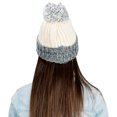 thumbnail image 3 of Womens Echo Pompom Knit Beanie [One Size Fits Most], 3 of 8