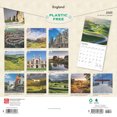 thumbnail image 2 of England 2025 12 X 24 Inch Monthly Square Wall Calendar Plastic-Free Browntrout UK United Kingdom Scenic (Wall), 2 of 9