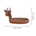 thumbnail image 2 of 1 Pc Creative Storage Basket Fruit Holder Food Basket For Home Use (light Brown), 2 of 3