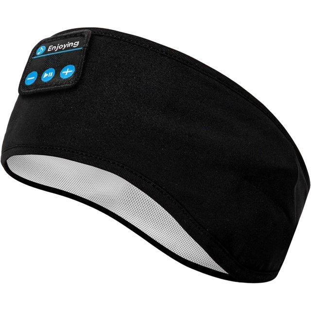 Perytong Auriculares para Dormir Inalámbricos, Auriculares Deportivos Bluetooth con Diadema con Altavoces Estéreo HD Ultrafinos, Perfectos para Dormir, Hacer Ejercicio, Trotar, Yoga, Insomnio, Viajes