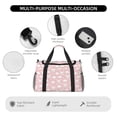 thumbnail image 4 of Bingfone Rabbit And Cloud Print Travel Duffel Tote Bag,Waterproof Shoulder Weekender Bag For Women and Men Swim Sports Travel Gym Bag，Foldable and expandable bag Lightweight, 4 of 7