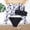 czb# Black321, variant on CUZIBR Swimsuit Girls 3 Piece Swimsuits Floral Feather Prints Tank Top Briefs Bikini Sets With Short Sleeve Cover Up Cardigan Beachwear Pool Beach Travel Swimwaer Holiday,White,9-11 Years