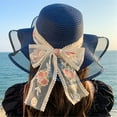thumbnail image 6 of Yokua Summer Hat Handmade for Dress-up Casual Wear Party Elegant Straw Hat, 6 of 21