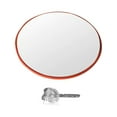 thumbnail image 4 of Convex Mirror Corner Mirror Street Safety Parking Curved Safety Mirror with Wall Fixing Bracket Traffic Mirror Parking Mirror 55cm indoor, 4 of 10