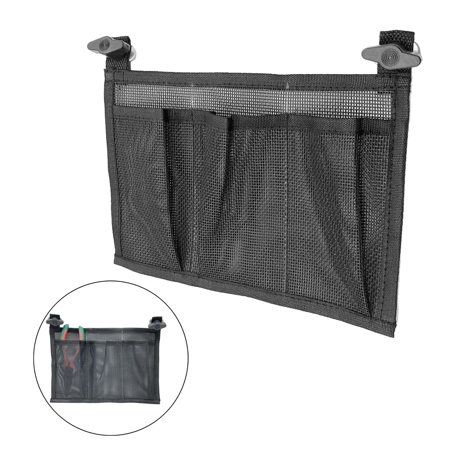 Axioma 2x Nylon Mesh Pouch, Drawstring Bags for Travel, Camping Hammock, Kayak, Fishng Boat Tools Tackles Gear Storage Accessories