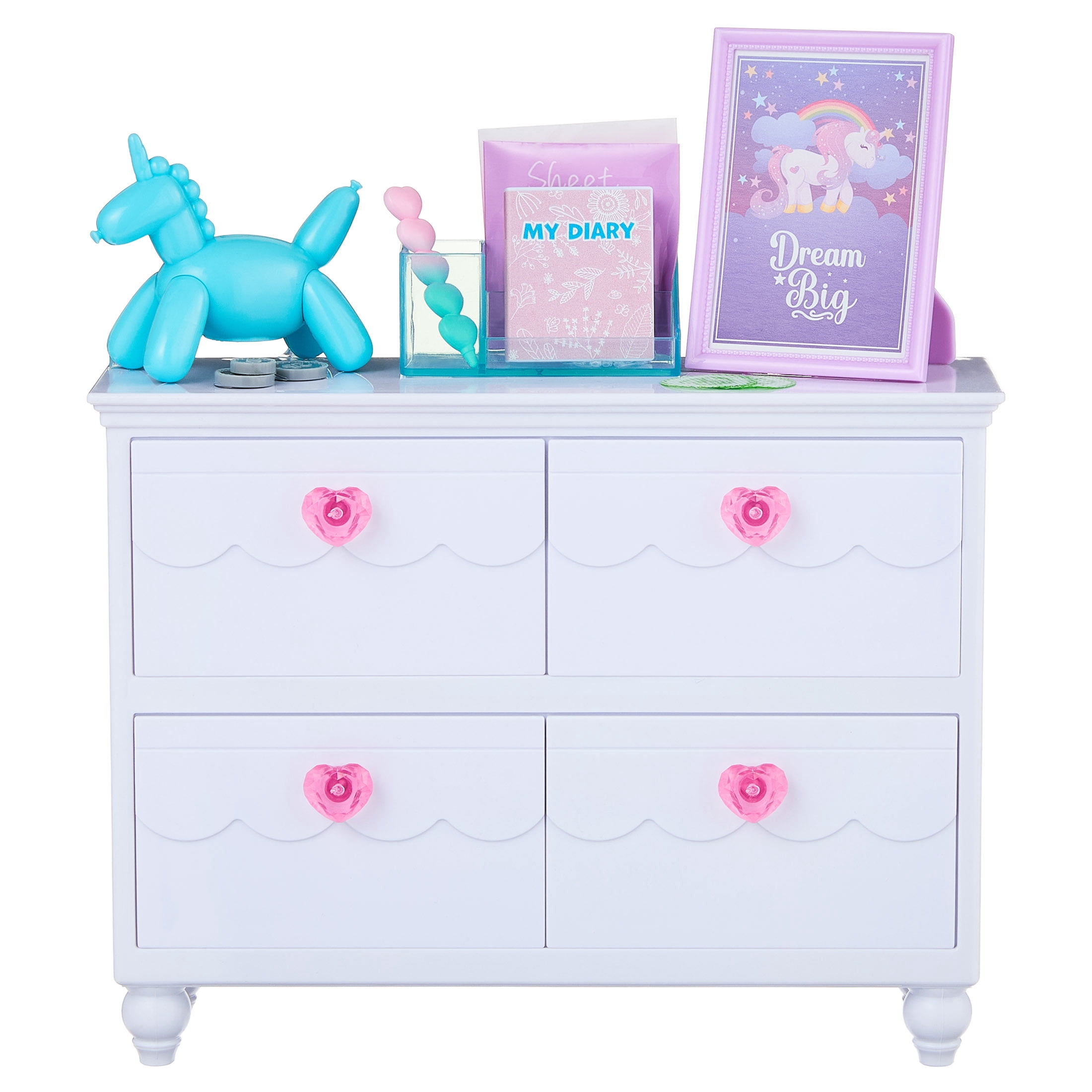 My Life As Bedroom Play Set for 18-inch Dolls, 28 Pieces