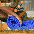 thumbnail image 4 of Bolsa para Dormir Sleeping Bag Tipo Colchoneta De 220 Cm De Alto por 75 Cm De Ancho Ideal para Acampar y para Viajes Perfecto para Cualquier Aventura al Aire Libre GIM Bolsa para Dormir, 4 of 5