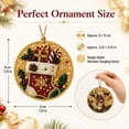 thumbnail image 6 of WEIOUKC 6PCS Wooden Christmas Ornaments Diamond Painting Kits for Adults, Christmas Diamond Art Hanging Pendant DIY Single-Side Craft Kit, for Tree & Wall Decor, 6 of 7