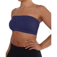 thumbnail image 2 of LAVRA Women's Bandeau Strapless Padded Bra Seamless Tube Top, 2 of 5