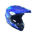 thumbnail image 2 of 1Storm Motocross Adult Helmet Downhill Mountain Bike Helmet BMX MX ATV Dirt Bike Storm Style HF803; Storm Blue, 2 of 6
