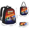 thumbnail image 3 of Stumble Guys Backpack Set With School Bookbag Lunch Bag Pencil Case, 3 of 5