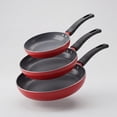 thumbnail image 2 of Juego Sartenes FOODE 16/20/24 Antiadherentes FDE05016 Rojo, 2 of 3
