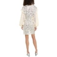 thumbnail image 2 of IRO womens  Surplice Silk & Linen-Blend Mini Dress, 38, White, 2 of 3
