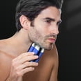 thumbnail image 2 of Mini Rasoir Électrique à Double Tête, Rechargeable par USB, Étanche, Rotatif de Voyage, Rasoir Portable pour Hommes, Tondeuse/rasoir pour Cheveux et Barbe, Outil de Retrait, Cadeau pour Père Ou Petit Ami, 2 of 8