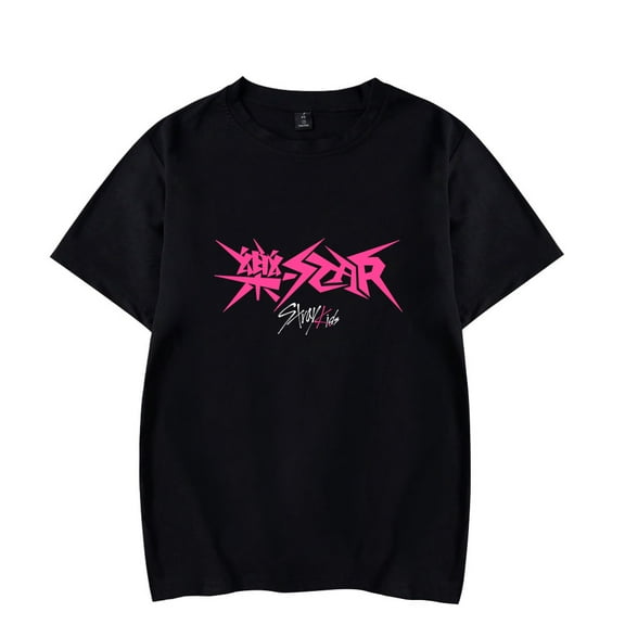 Stray Kids T-shirts New Album R-Star Tee Merch Summer For Men/Women Casual Short Sleeve Kpop Tshirt