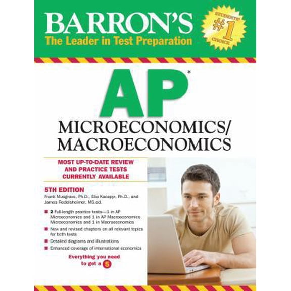 Pre-Owned Barron's AP Microeconomics/Macroeconomics (Paperback) 1438004958 9781438004952