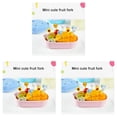 thumbnail image 1 of Billuyoard 10 Uds fruta tenedor dibujos animados niños palillo Animal plástico decoración caja de almuerzo accesorio Type1 Billuyoard CBP141533, 1 of 5
