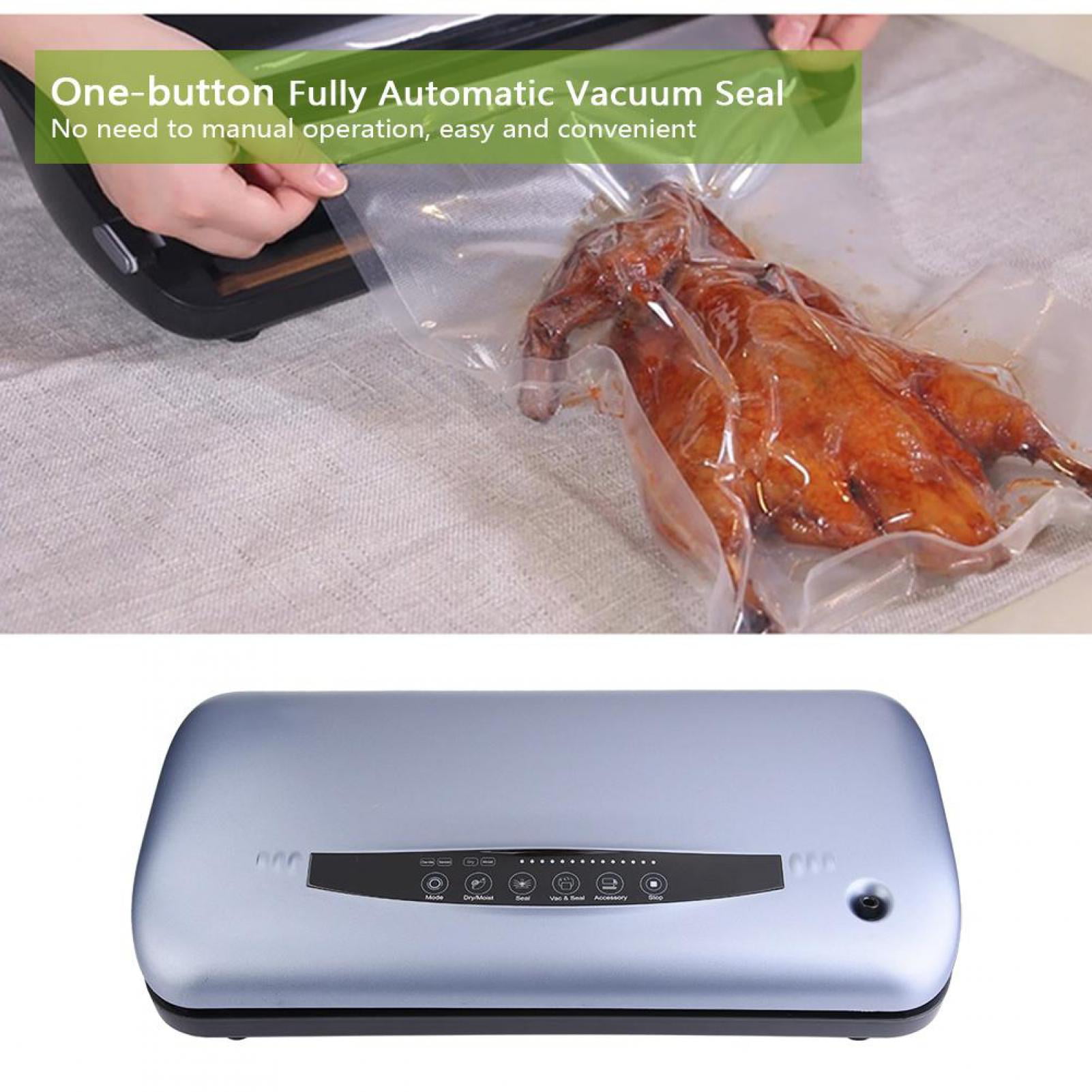 Details about   Household Food Vacuum Sealer Packaging Machine Film Sealer Vacuum Packer+10 Bags