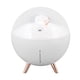thumbnail image 3 of Humidificador de aire - Humidificador de vaporizador de niebla ABS diseñado Space Bear de 260 ml con luz nocturna, minidifusor de niebla de carga USB niños en el hogar, blanco/rosa/naranja(Blanco), 3 of 14