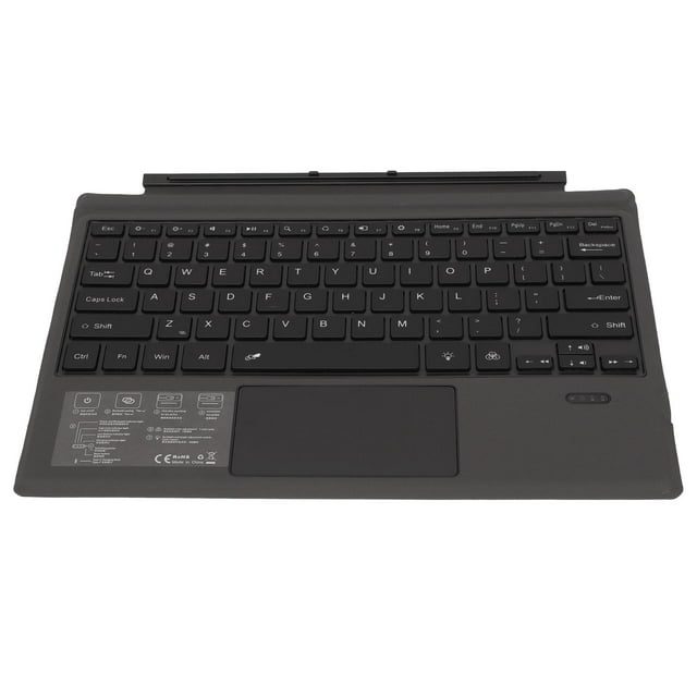 Wireless Keyboard, Long Standby Time Slim Lightweight Trackpad Wireless Keyboard For Tablet