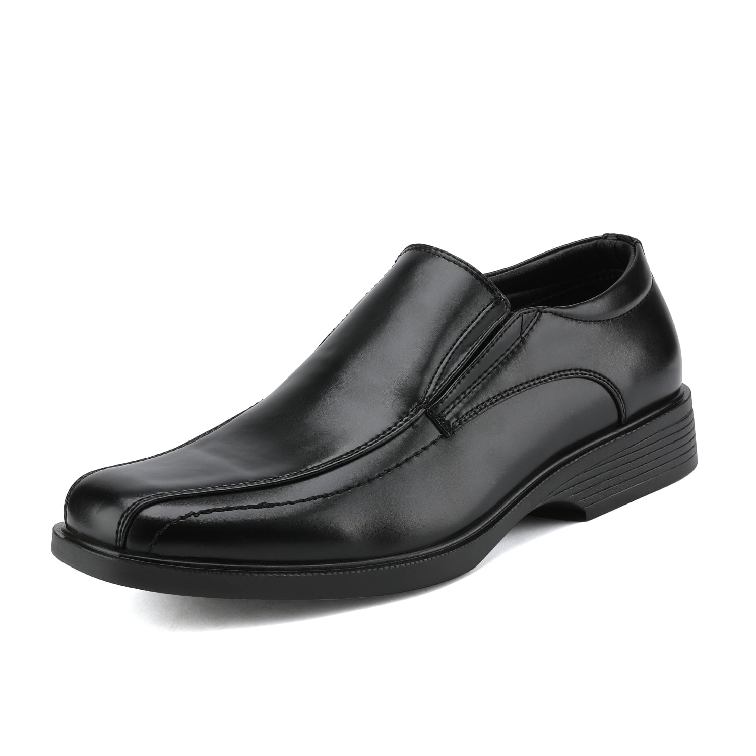 BRUNO MARC NEW YORK Men's Dress Shoes Loafers Slip On Oxford Formal Leather Suit Shoes CAMBRIDGE-05 Black Size 11 M US 