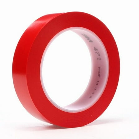 3m Floor Tape,Red,1 1/2 inx108 ft,Roll 471