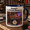 Black, variant on Custom Name 3D Effect Mug for Drummers, Patriotic Drum Room Gift