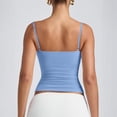 thumbnail image 6 of Women’s Scoop Neck Adjustable Strap Sleeveless Tank Top Soft Stretchy Fitted Camisole Basic Layering Shirt for Daily Wear, 6 of 8