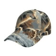 thumbnail image 1 of Fotbe Wolf Family Winter Wonderland Gorro Clásico de Béisbol, Gorra Ajustable con Broche Snapback, Gorro de Exterior de Algodón Suave, 1 of 6