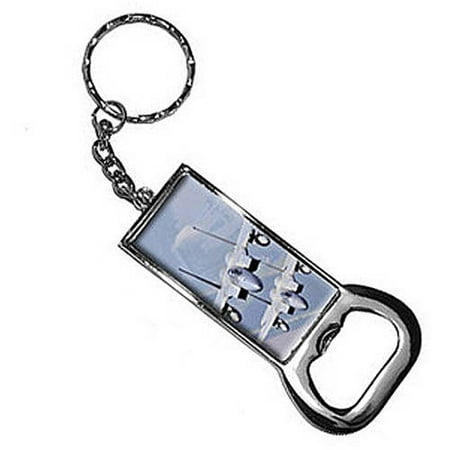 Air Force F15 Eagle Us Airforce Pair Of F-15 Strike Eagles Keychain Key Chain Ring Bottle Bottlecap Opener ()