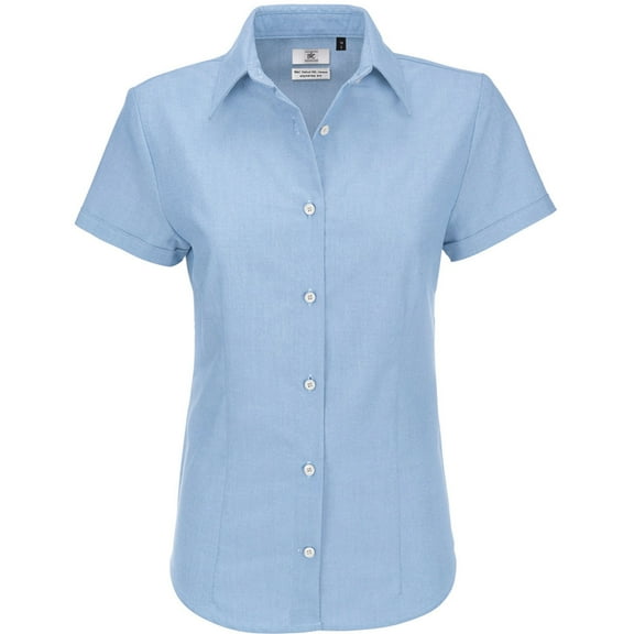 B&C Ladies Oxford Short Sleeve Shirt / Ladies Shirts