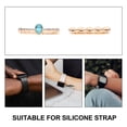 thumbnail image 4 of MasteelfCA 2Pcs Delicate Watchstrap Charms Wear-resistant Watch Decors Compatible for Apple Watch, 4 of 9