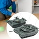 thumbnail image 5 of 2 piezas, escala 1:72, modelo de tanque pesado, tanque ligero, juguete en miniatura para niños verde, 5 of 8
