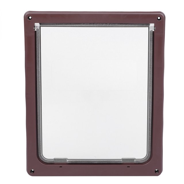 Porte pour Chat, Porte d'Entrée pour Animaux Installation Facile Grande Taille Acrylique pour Mur