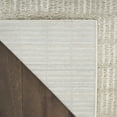 thumbnail image 6 of Nourison Cozy Modern 6'7" x 9' Grey Ivory Scandinavian Indoor Rug, 6 of 9