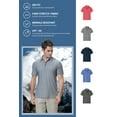 thumbnail image 6 of Damipow Men's Golf Shirts for Men | Short Sleeve Performance Polo Shirts for Men | Quick Dry Fit | Moisture Wicking |Sizes S-3XL, 6 of 6