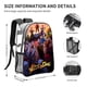 thumbnail image 2 of Juego de Street Fighter Mochila transparente temática, resistente y duradera, bolsa see-through para trabajo, deporte, universidad y viaje, 31 × 43 cm, 2 of 6