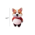 thumbnail image 3 of WEGFTDUOP A Cute Stress-relief Toy Of A Shiba Inu With A Squeezable Belly Doubles As A Car Collision Sticker., 3 of 5